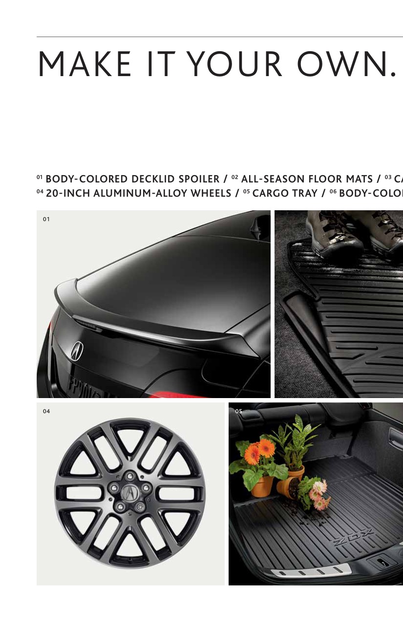 2013 Acura ZDX Brochure Page 26